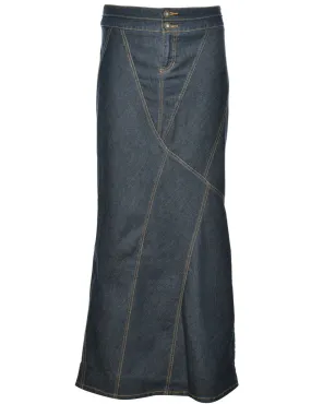 A-Line Denim Skirt - M
