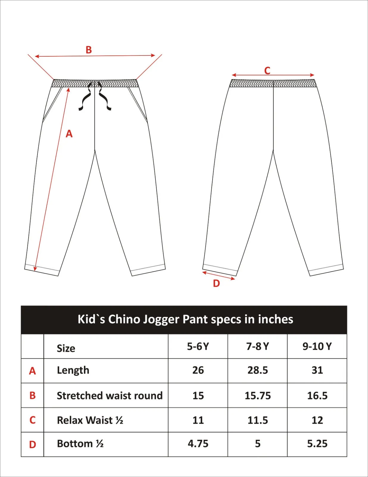 Boys Chino pants midnight blue