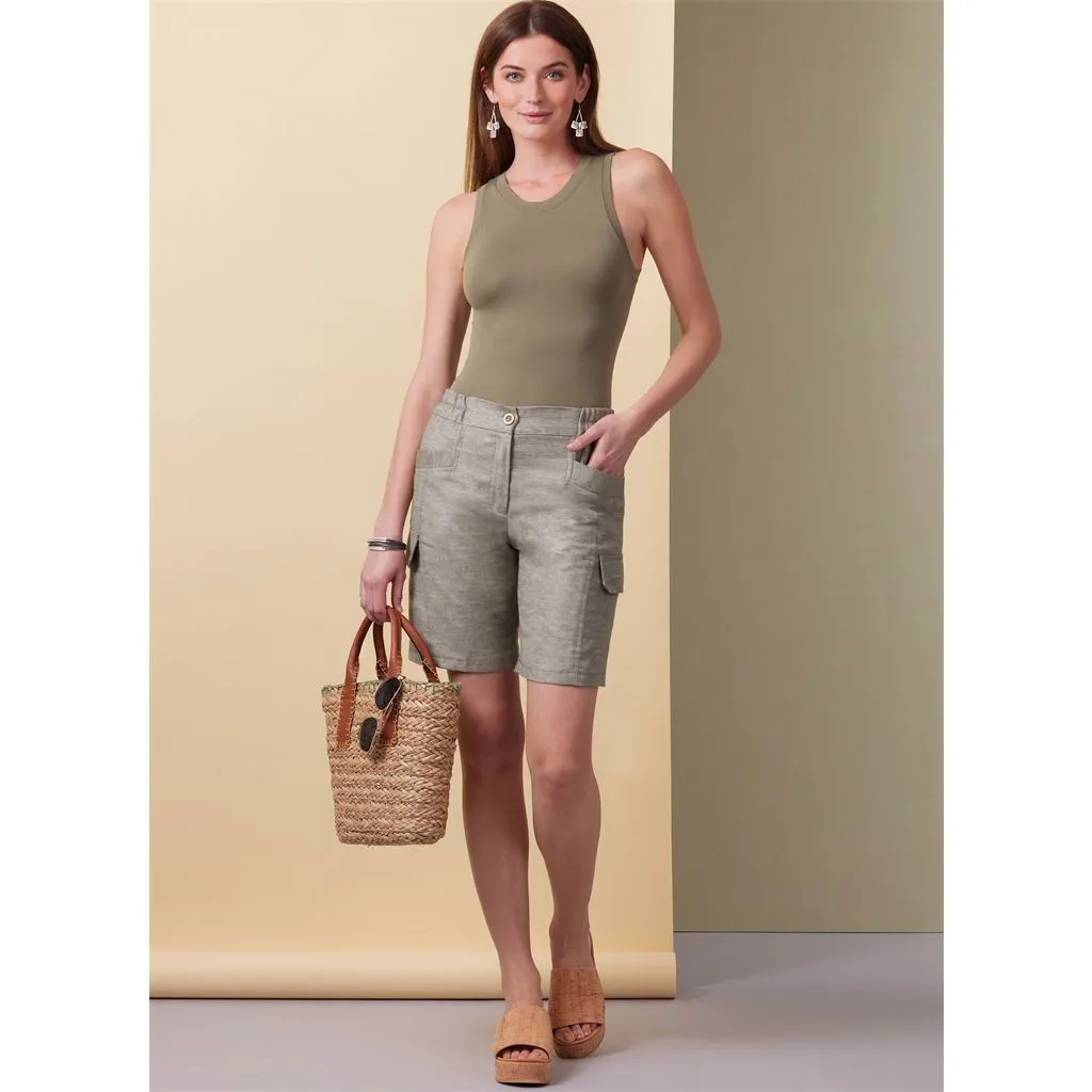 Butterick Pattern B6998 Misses' Shorts and Pants