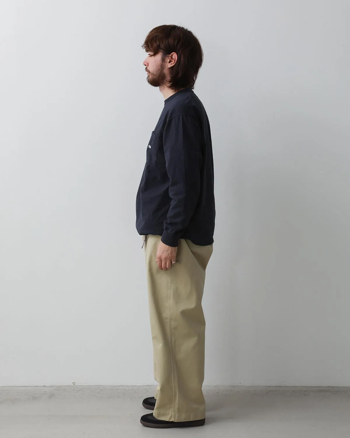 CHINO WIDE STRAIGHT FIELD PANTS