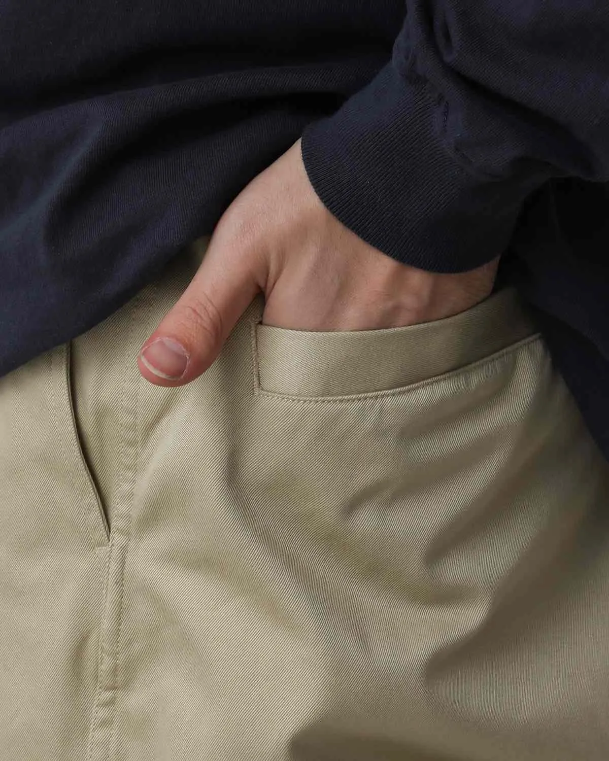 CHINO WIDE STRAIGHT FIELD PANTS