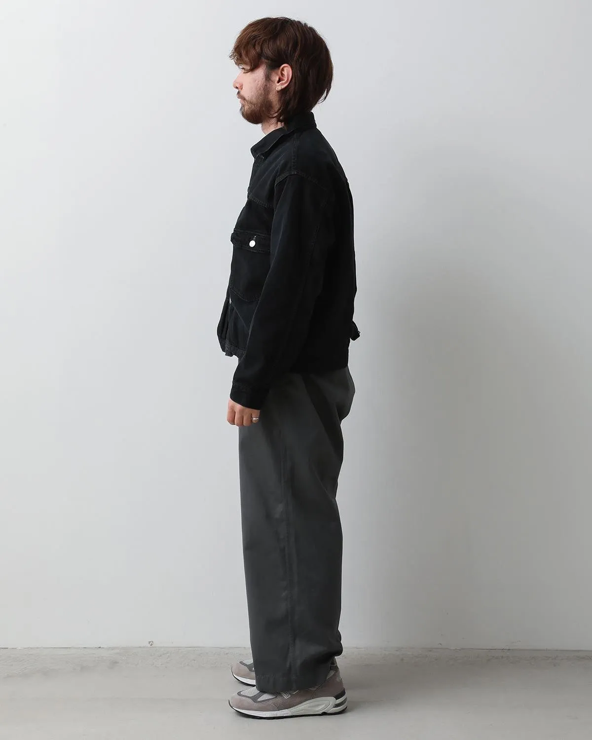 CHINO WIDE STRAIGHT FIELD PANTS