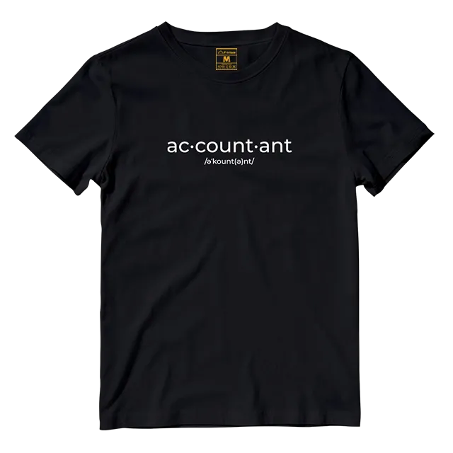 Cotton Shirt: Accountant Pronunciation