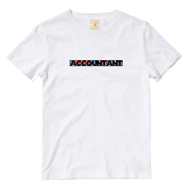 Cotton Shirt: Accountant Retro