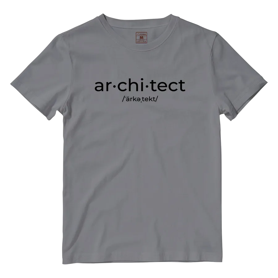 Cotton Shirt: Architect Pronunciation