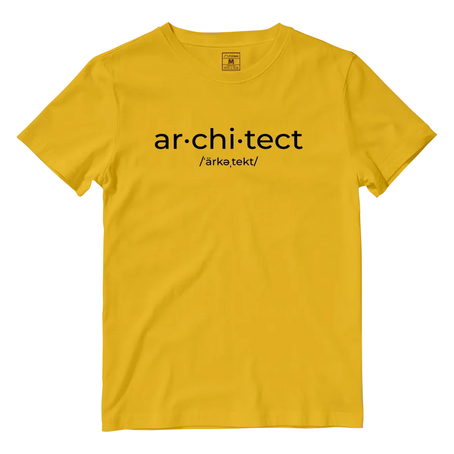Cotton Shirt: Architect Pronunciation