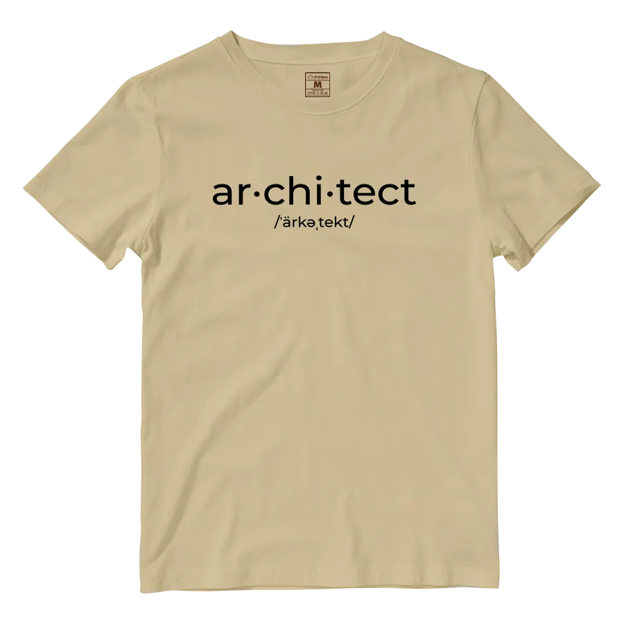 Cotton Shirt: Architect Pronunciation