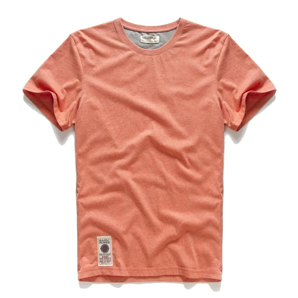 Cotton Solid Color Tops