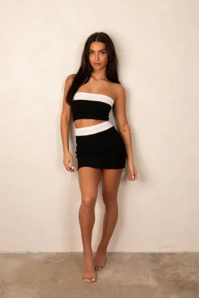 CRINKLE CONTRAST TWO PIECE (all fabrics)