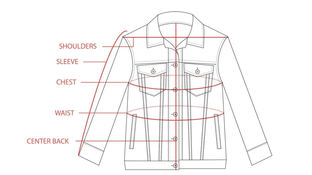 DENIM SHIRT JACKET - SIZE MED - LARGE
