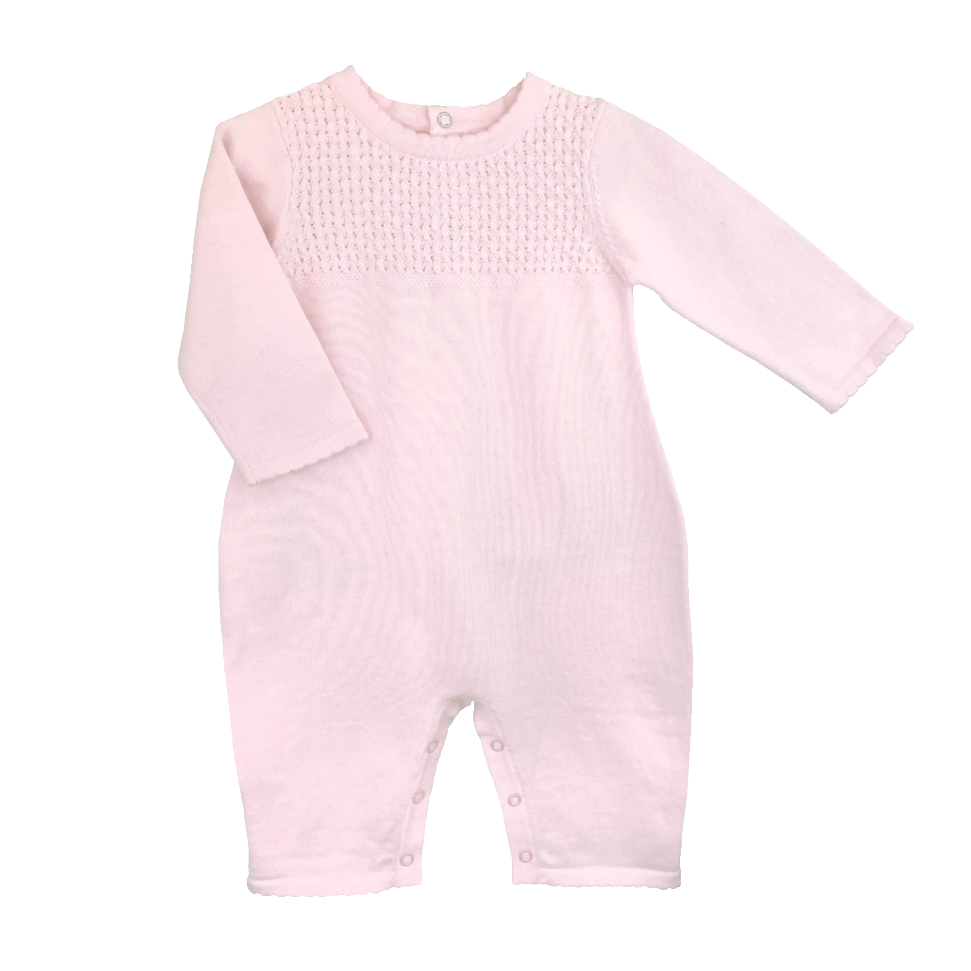 Diamond Lightweight Knit Longall in Pink
