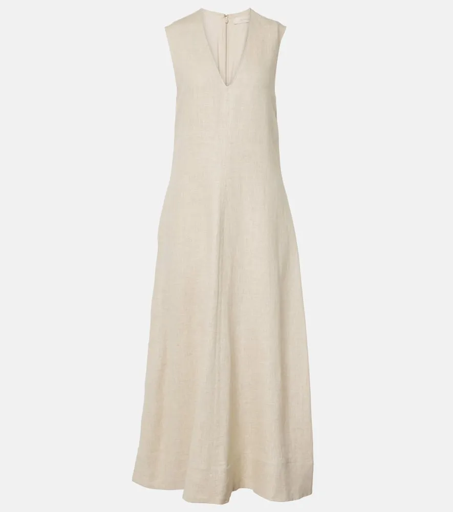 Faithfull Marteret linen maxi dress