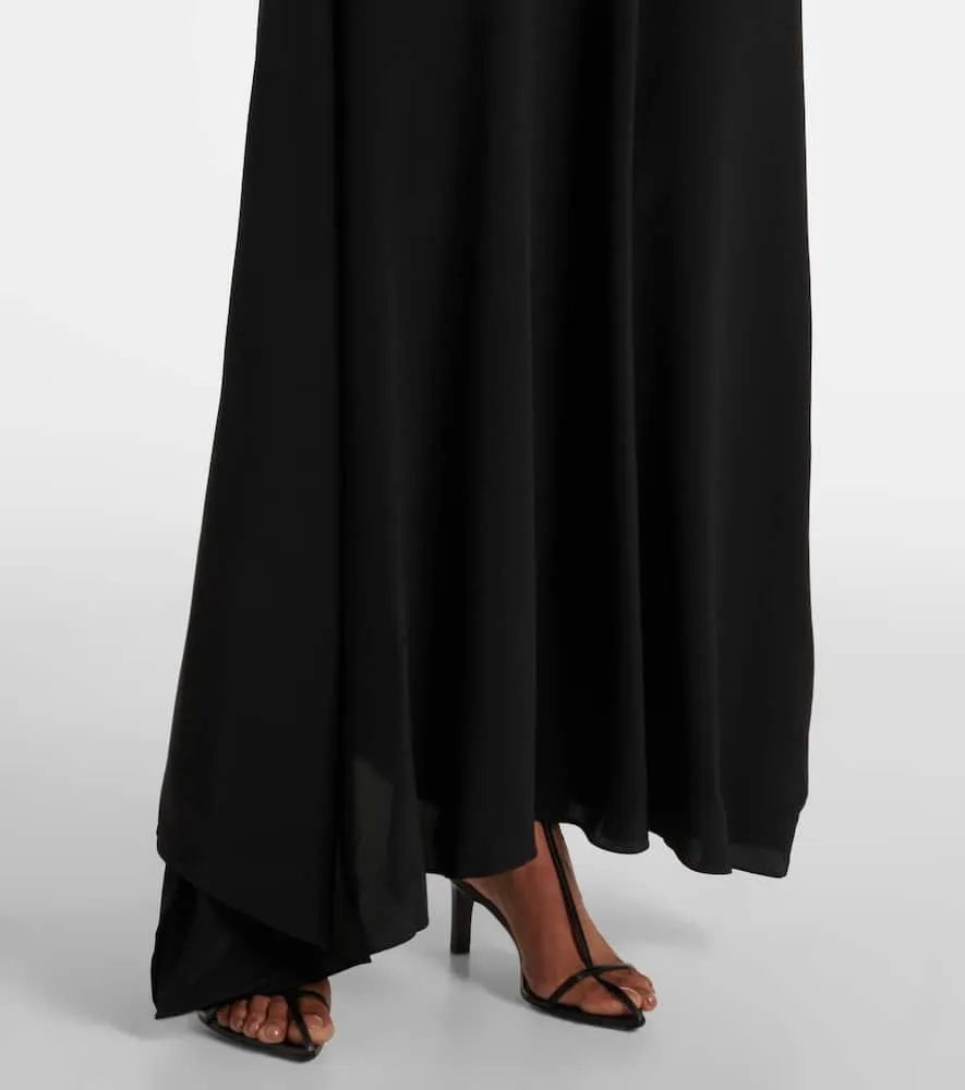 Faithfull Palome silk maxi dress
