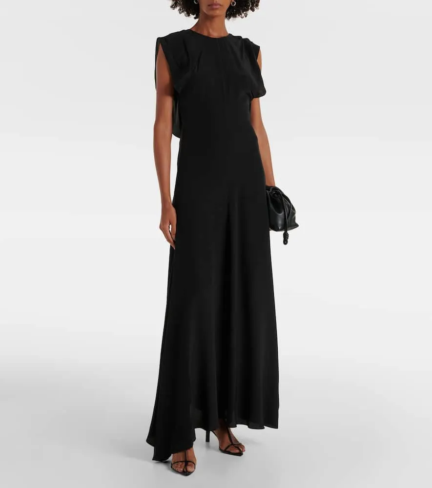 Faithfull Palome silk maxi dress
