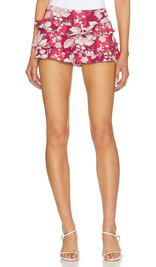 Free People Days Gone By Short in Red