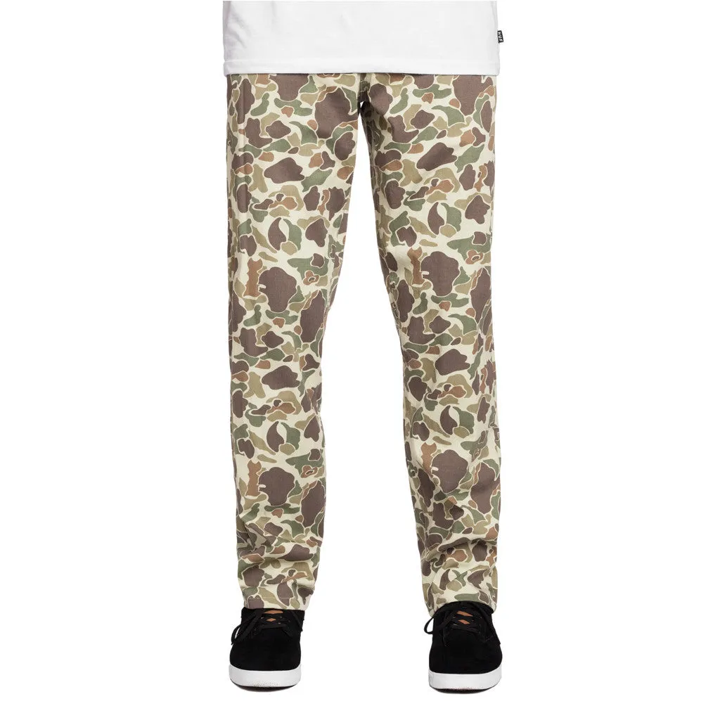 FULTON CHINO PANTS SP15 // OLIVE DUCK CAMO