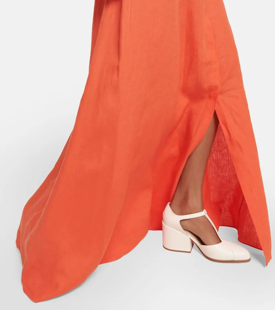 Gabriela Hearst Massey linen maxi dress