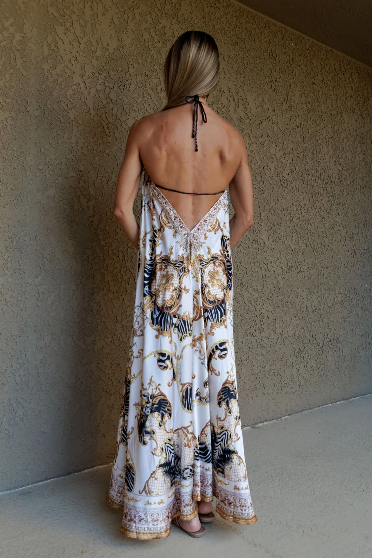 Infinity Long Dress Styling