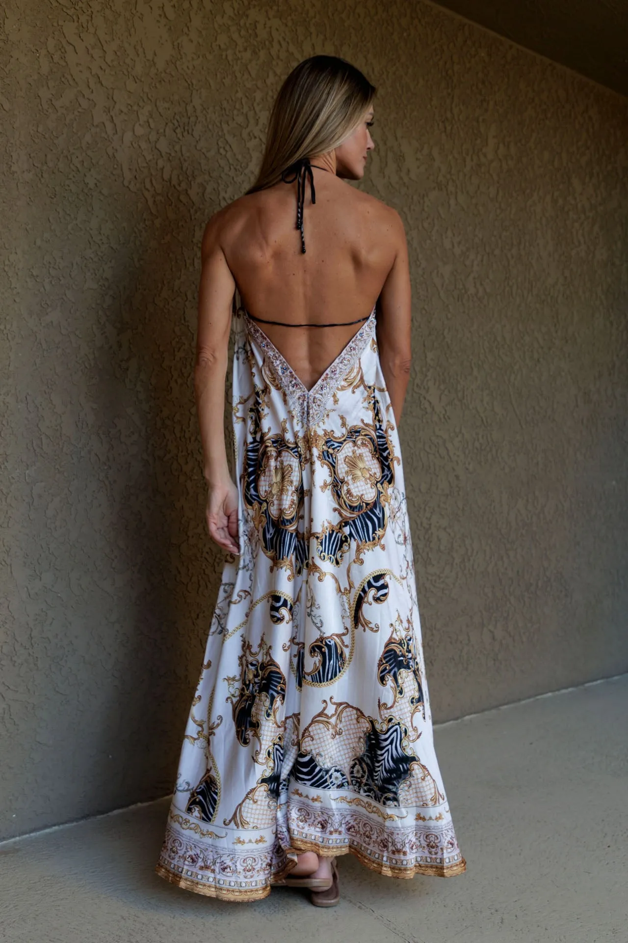 Infinity Long Dress Styling