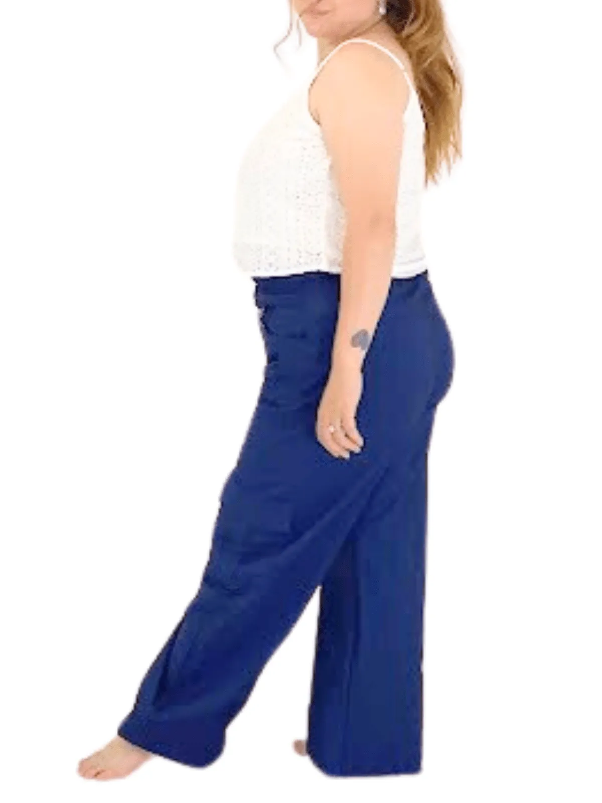 Khaki Oversized Cargo Pants – Stretchable & Trendy
