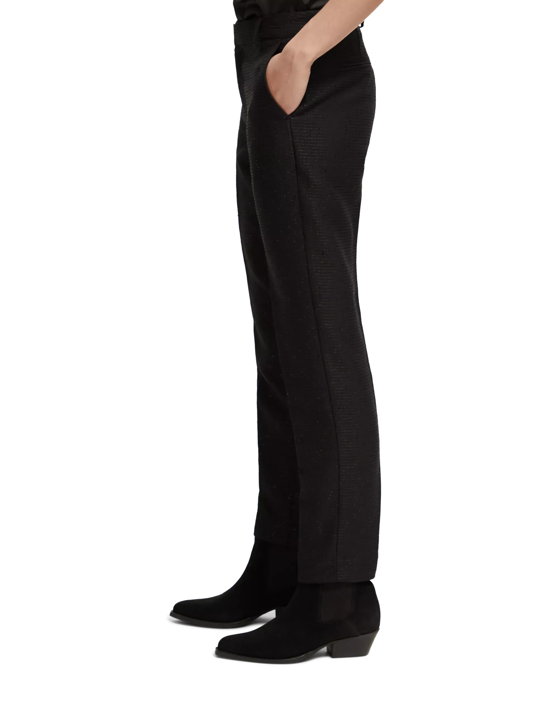 Lowry Sequin Jacquard Pants