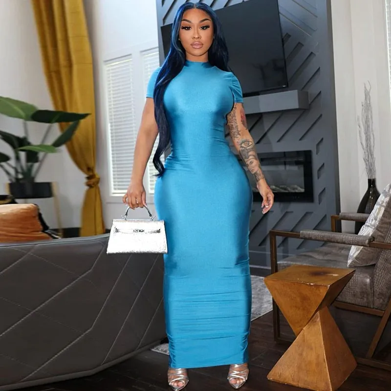 Marina Bodycon Maxi Dress