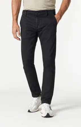 Mavi Men's Johnny Blk Sateen Twill Pants