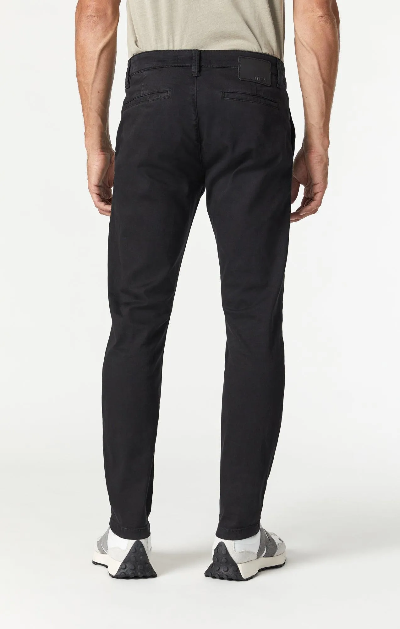 Mavi Men's Johnny Blk Sateen Twill Pants