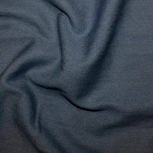 Medium Blue Plain Stretch Denim Fabric