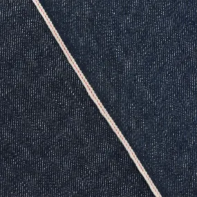 Navy Blue-Red-White 13 oz. Cotton Japanese Selvedge Denim Fabric
