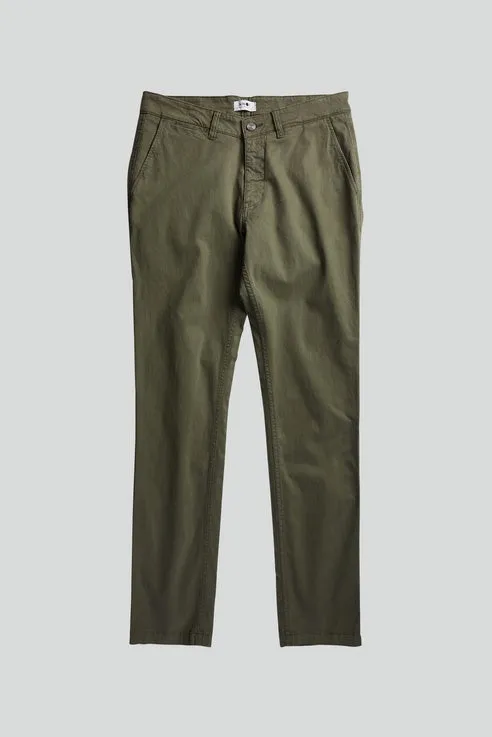 NN07 Marco 1400 Classic Chino in Army