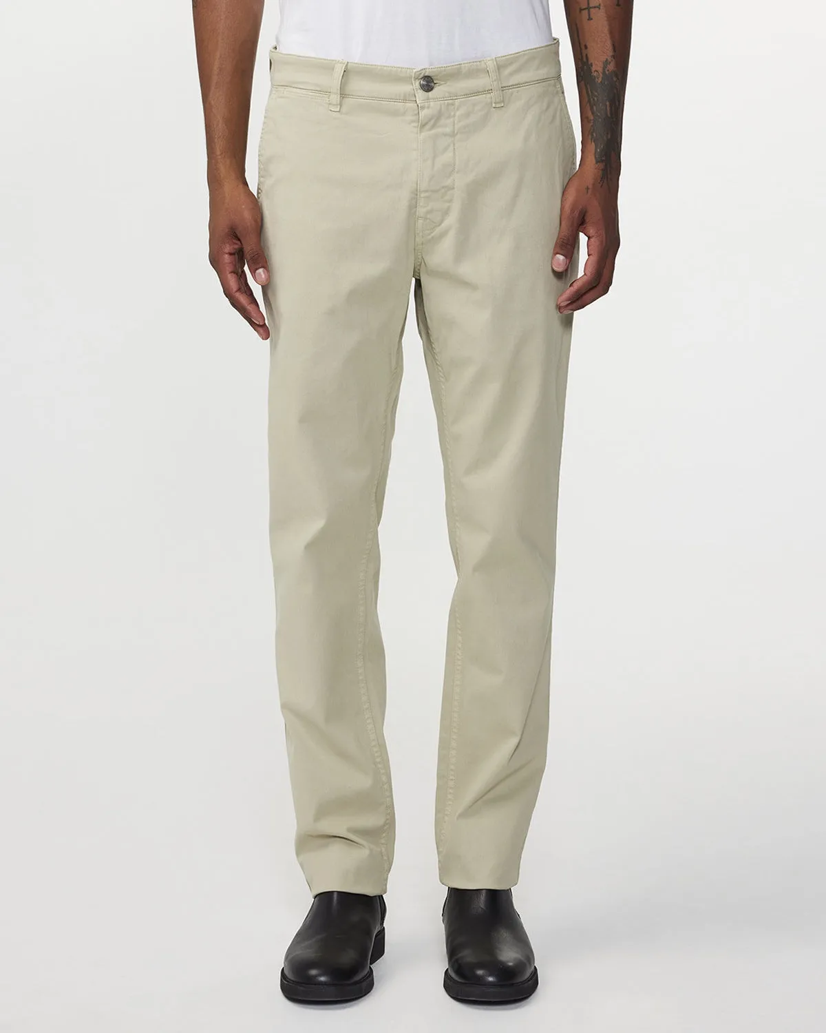 NN07 Marco 1400 Classic Chino in Fog