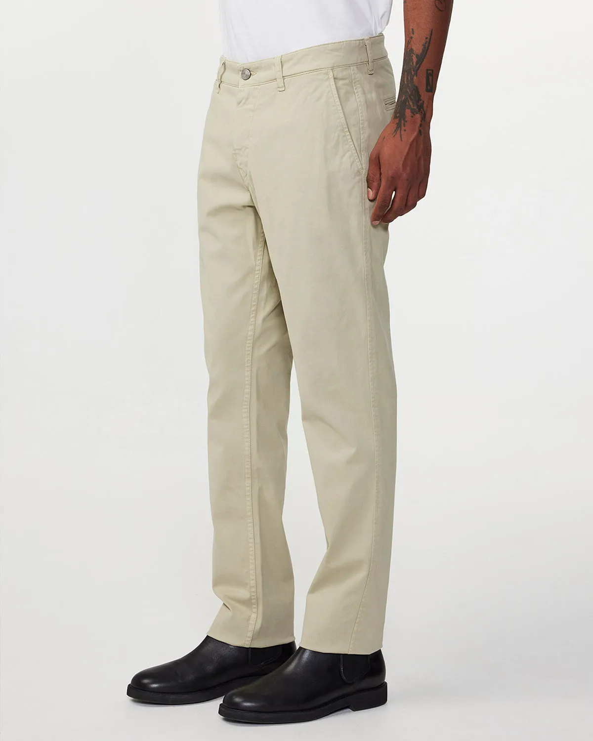 NN07 Marco 1400 Classic Chino in Fog