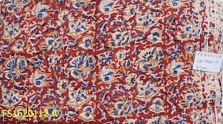 Red Jaipuri Handblock Print