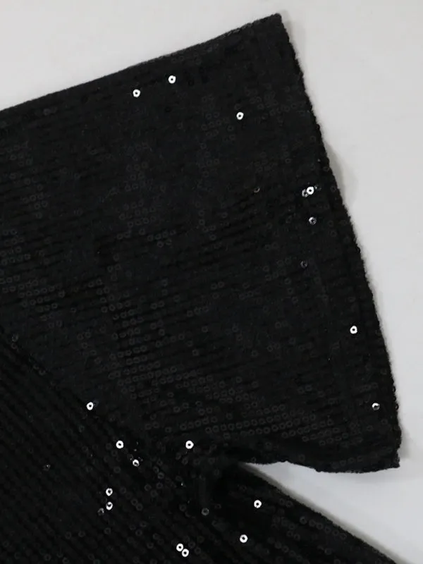 Sequined Disco Night Out Mini Dress