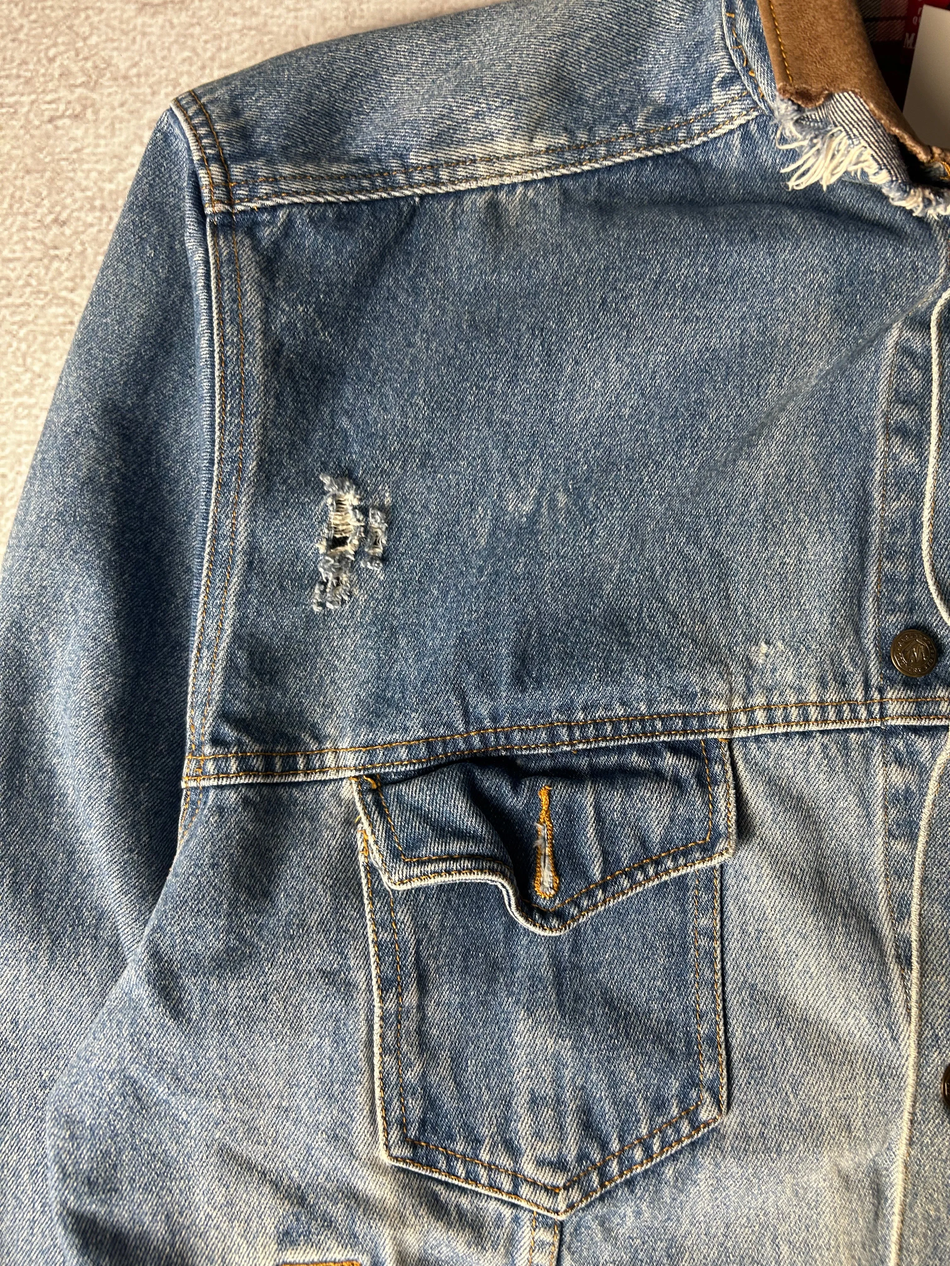 Vintage Marlboro Denim Jacket - Men's XL